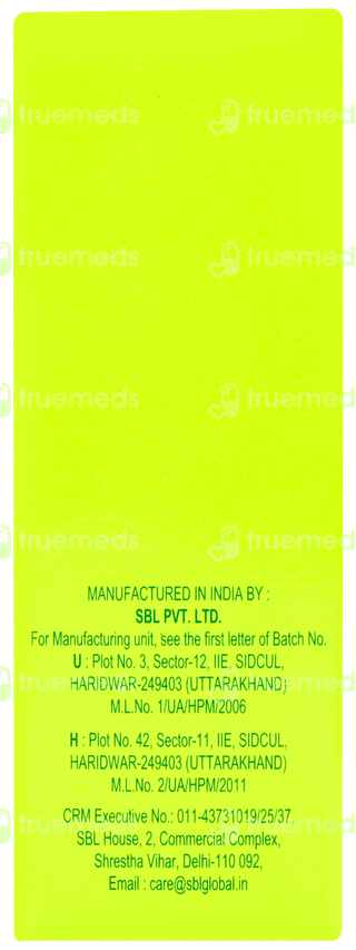 Sbl Rhus Toxicodendron 1000c Dilution 30ml