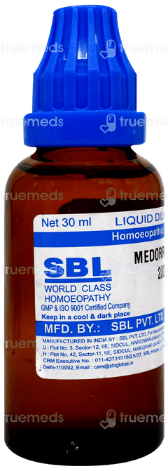 Sbl Medorrhinum 200C Dilution 30Ml