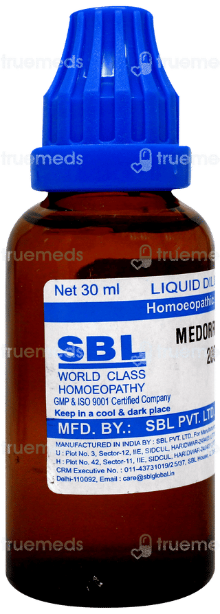 Sbl Medorrhinum 200C Dilution 30Ml