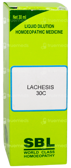 Sbl Lachesis 30 C Dilution 30 ML
