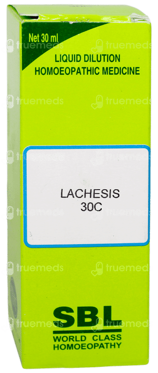 Sbl Lachesis 30 C Dilution 30 ML