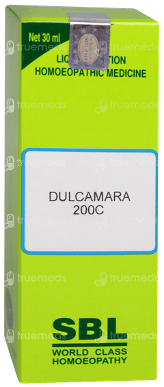 Sbl Dulcamara 200c Dilution 30ml