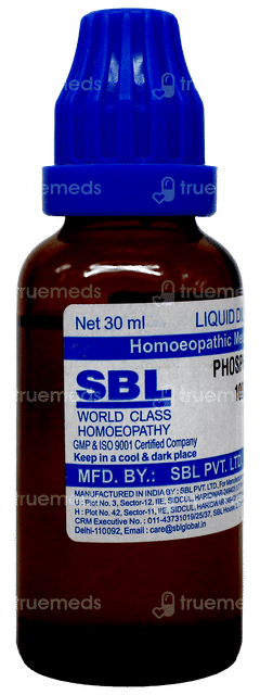 Sbl Phosphorus 1000c Dilution 30ml Sbl Phosphorus 1000c Dilution 30ml