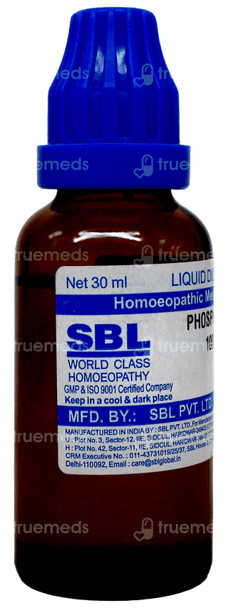 Sbl Phosphorus 1000c Dilution 30ml