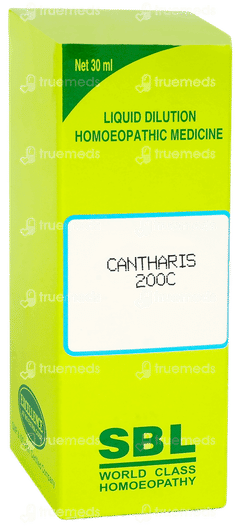 Sbl Cantharis 200c Dilution 30ml