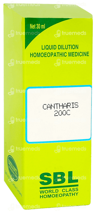 Sbl Cantharis 200 C Dilution 30 ML