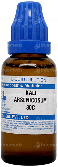 Sbl Kali Arsenicosum 30c Dilution 30ml