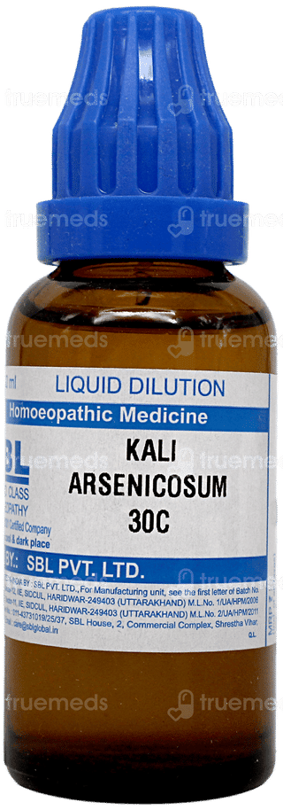 Sbl Kali Arsenicosum 30c Dilution 30ml