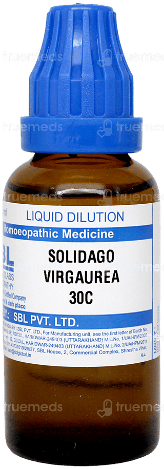 Sbl Solidago Virgaurea 30c Dilution 30ml