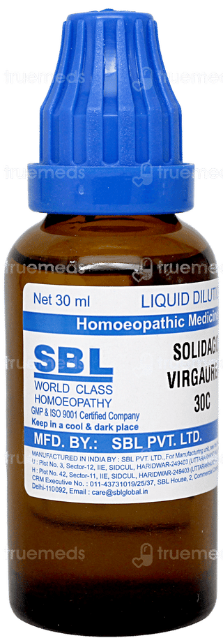 Sbl Solidago Virgaurea 30c Dilution 30ml