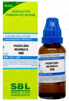 Sbl Passiflora Incarnata 200 C Dilution 30 ML Sbl Passiflora Incarnata 200 C Dilution 30 ML