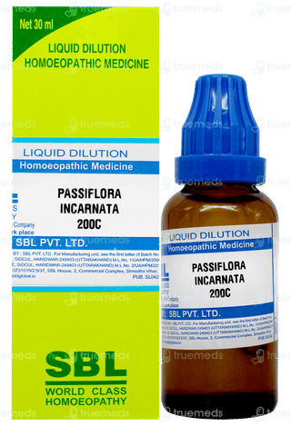 Sbl Passiflora Incarnata 200 C Dilution 30 ML