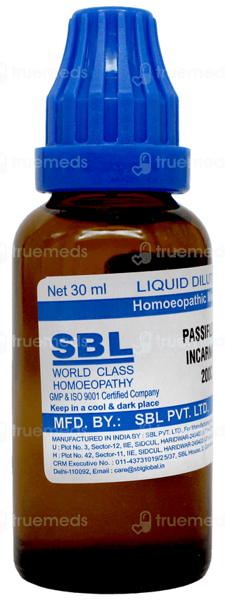 Sbl Passiflora Incarnata 200 C Dilution 30 ML