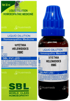 Sbl Wyethia Helenioides 200 C Dilution 30 ML