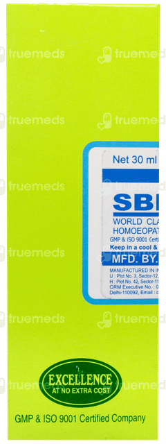 Sbl Wyethia Helenioides 200 C Dilution 30 ML