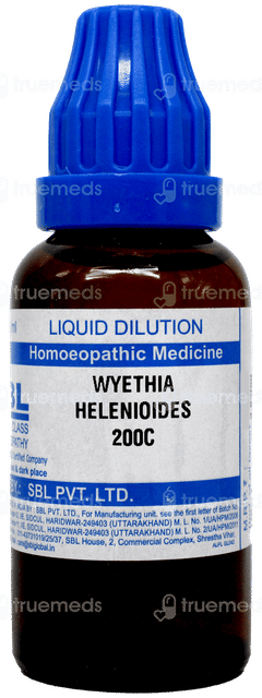 Sbl Wyethia Helenioides 200 C Dilution 30 ML