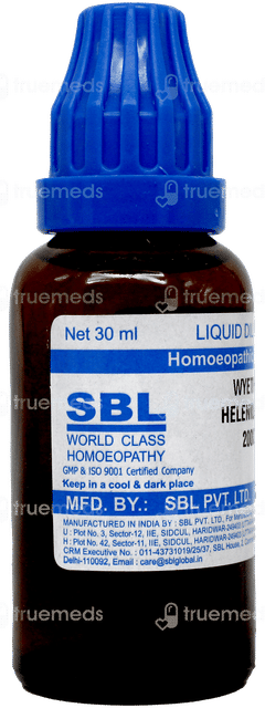 Sbl Wyethia Helenioides 200 C Dilution 30 ML