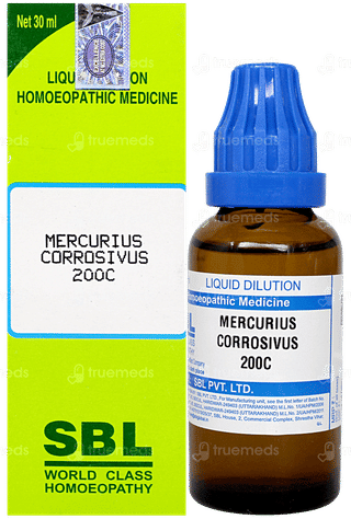 Sbl Mercurius Corrosivus 200c Dilution 30ml
