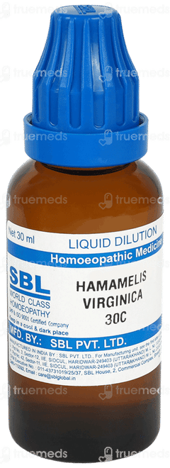 Sbl Hamamelis Virginica 30c Dilution 30ml