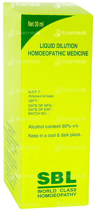 Sbl Antimonium Crudum 30c Dilution 30ml