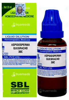 Sbl Aspidosperma Quebracho 30c Dilution 30ml