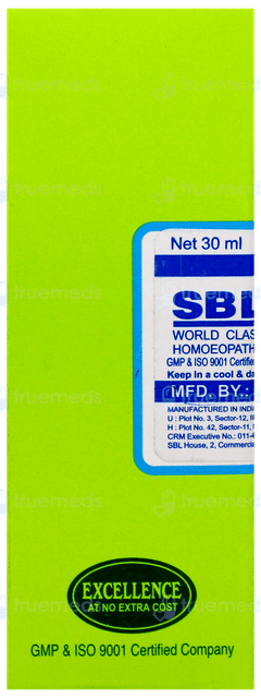Sbl Aspidosperma Quebracho 30c Dilution 30ml