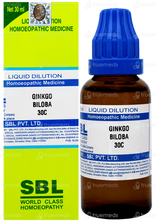 Sbl Ginkgo Biloba 30 C Dilution 30 ML