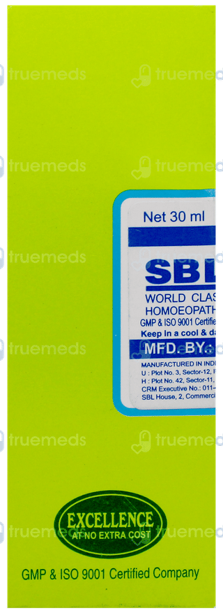Sbl Ginkgo Biloba 30 C Dilution 30 ML
