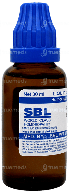 Sbl Ginkgo Biloba 30 C Dilution 30 ML