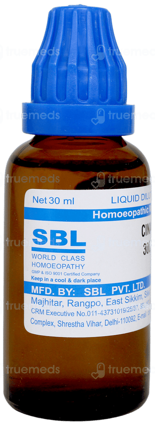 Sbl Cina 30c Dilution 30ml