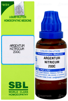 Sbl Argentum Nitricum 200c Dilution 30ml