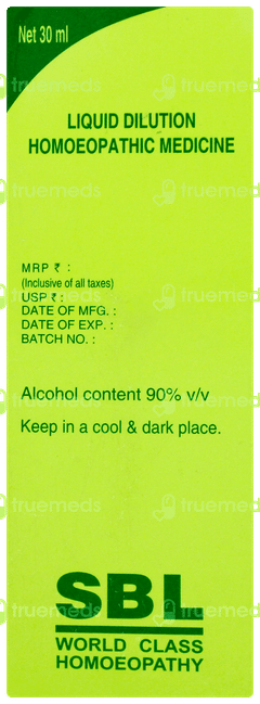 Sbl Argentum Nitricum 200c Dilution 30ml