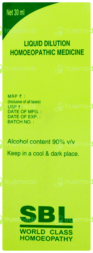 Sbl Argentum Nitricum 200c Dilution 30ml