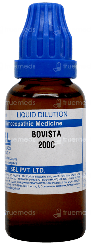 Sbl Bovista 200 C Dilution 30 ML
