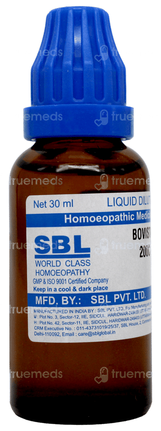 Sbl Bovista 200 C Dilution 30 ML