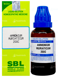 Sbl Ammonium Muriaticum 200C Dilution 30Ml