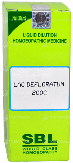 Sbl Lac Defloratum 200c Dilution 30ml