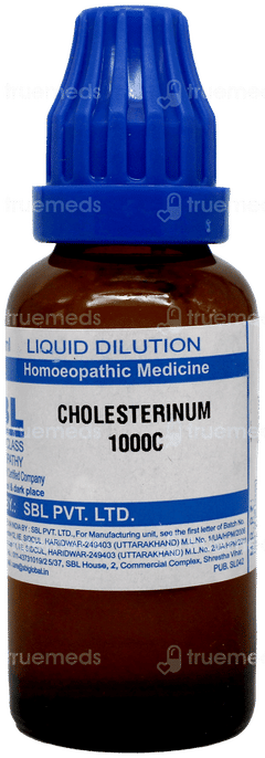 Sbl Cholesterinum 1000c Dilution 30ml