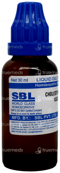 Sbl Cholesterinum 1000c Dilution 30ml