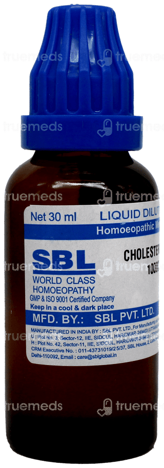 Sbl Cholesterinum 1000c Dilution 30ml