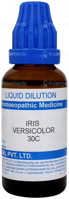 Sbl Iris Versicolor 30c Dilution 30ml
