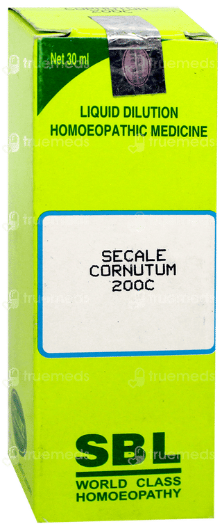 Sbl Secale Cornutum 200C Dilution 30Ml