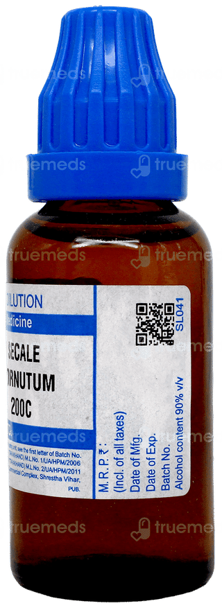 Sbl Secale Cornutum 200C Dilution 30Ml