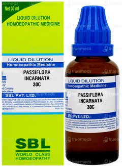 Sbl Passiflora Incarnata 30 C Dilution 30 ML