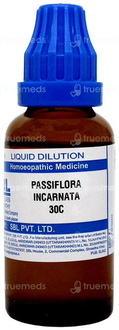 Sbl Passiflora Incarnata 30 C Dilution 30 ML