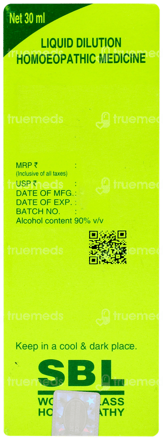Sbl Ovarinum 30c Dilution 30ml
