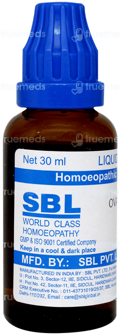 Sbl Ovarinum 30c Dilution 30ml