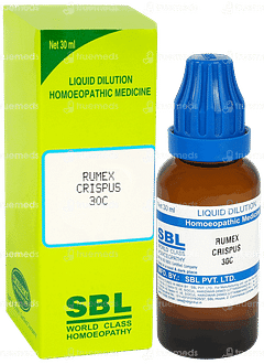 Sbl Rumex Crispus 30c Dilution 30ml