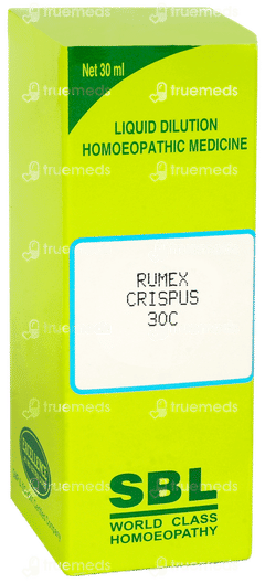Sbl Rumex Crispus 30c Dilution 30ml