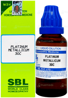 Sbl Platinum Metallicum 30 C Dilution 30 Ml Sbl Platinum Metallicum 30 C Dilution 30 Ml